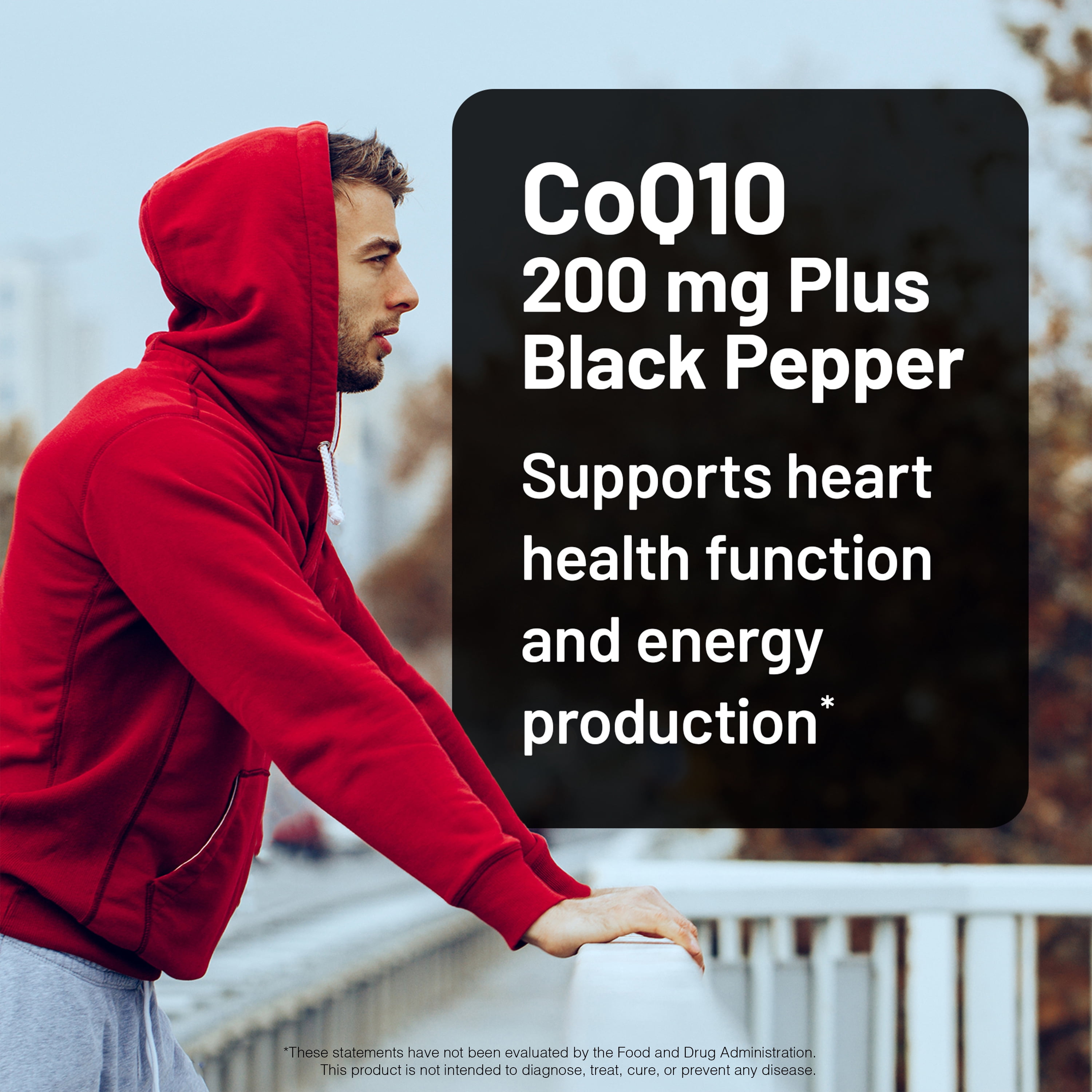 NatureWise CoQ10 200mg + Black Pepper, High Absorption - 200 Softgels[200-Day Supply]