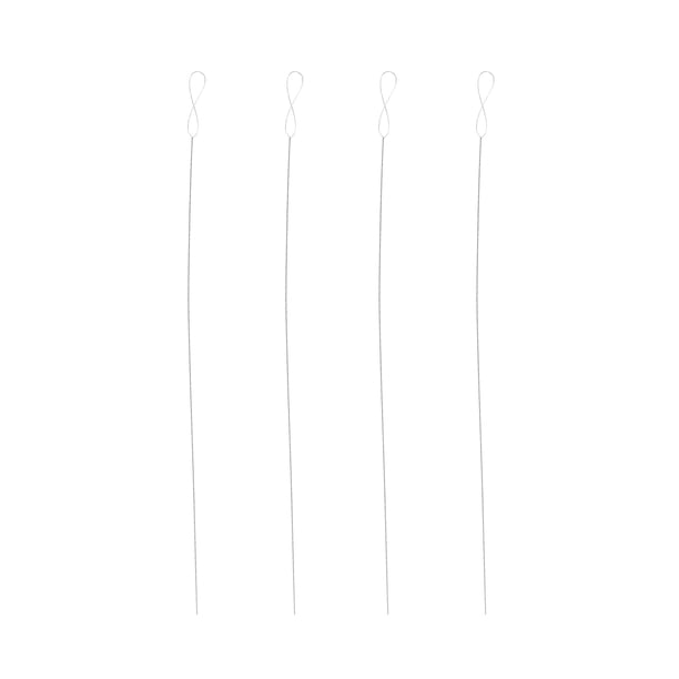 Agujas de bordado de 4 piezas agujas de tejido de hilo de bricolaje agujas de coser agujas de coser