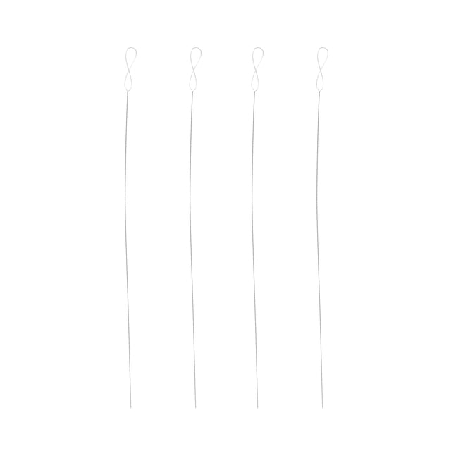 SHISUYAN 4pcs Beading Embroidery Needles DIY Yarn Knitting Needles Sewing Needles
