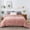 Pink, variant on Kasentex Reversible Plush Sherpa Twin Comforter, Gray, Hydrophilic Fiber
