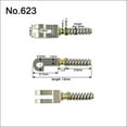 thumbnail image 1 of 100pcs Eyeglasses Spring Insert Glasses Repairing Flex Temples Optical Frame Broken Replacement Part Eyewere Repair Accessory 623, 1 of 1