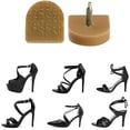 thumbnail image 5 of INSPIRE CHIC Lady Letters Print 22mm x 21mm Shoes High Heel Tips Taps 6 Pcs, 5 of 6