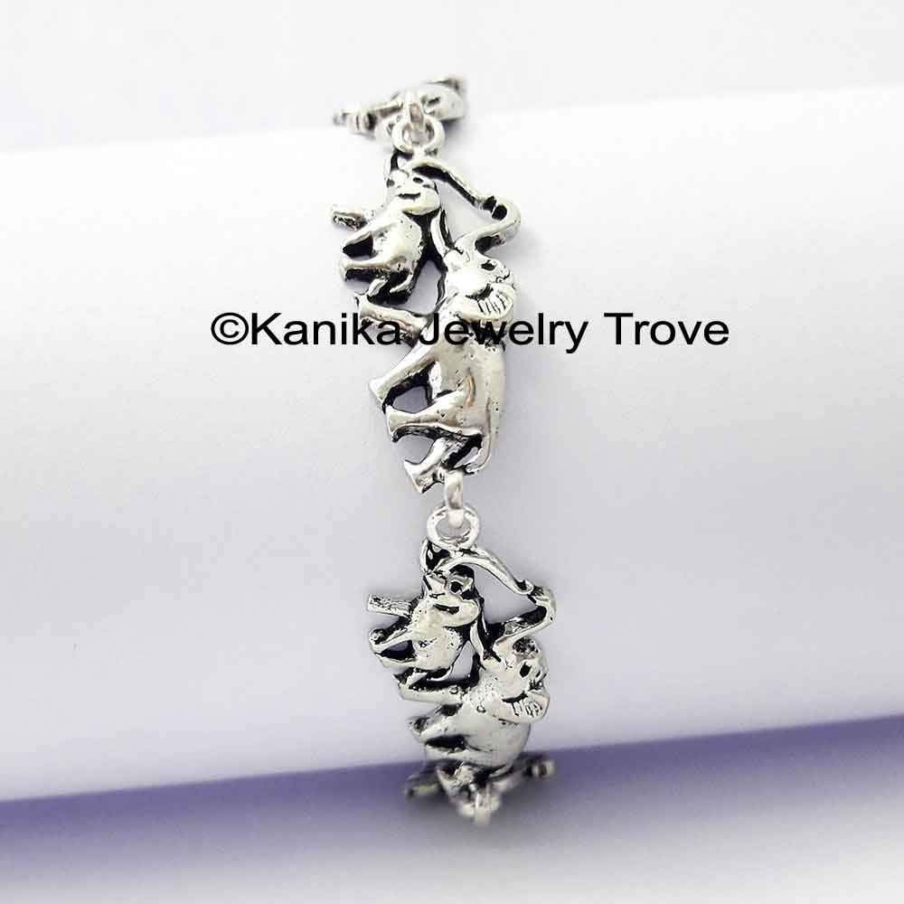 Mala bracelet in pure silver 990/1000 - Artisan d'Asie