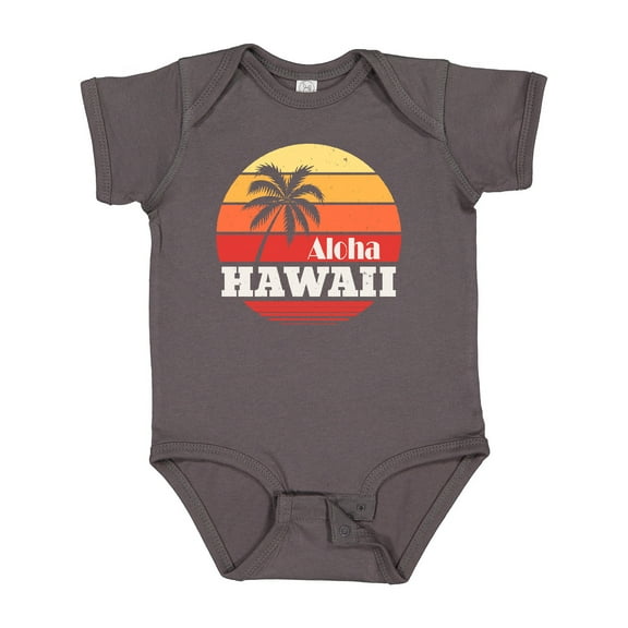 Inktastic Aloha Hawaii Vacation Retro Vintage Boys or Girls Baby Bodysuit