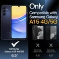 thumbnail image 2 of JETech Matte Case for Samsung Galaxy A15 5G / 4G 6.5-Inch, Frosted Translucent Back Protective Slim Phone Cover, Anti-Fingerprints (Black), 2 of 6