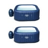 Bestway SaluSpa Hawaii AirJet 6-Person Portable Inflatable Hot Tub (2 Pack)