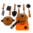 thumbnail image 2 of Utensilios de cocina de juguete 9 piezas Sunnimix amarillo, 2 of 6