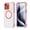 Red, variant on Ancove for iPhone 15 Plus/i15  Waterproof Case with Built-in Screen Protector,[Compatible with Mag Safe],[IP68 Underwater Dustproof] Magnetic Shockproof Full Body Protective Case Cover,Orange