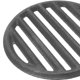 thumbnail image 2 of Rejilla redonda de hierro fundido para chimenea de barbacoa, placa de carbón de alta temperatura, repuesto para parrilla, accesorios para parrilla de exterior, 2 of 7