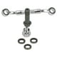 thumbnail image 3 of Extensor de manguera de freno de coche, conector de extensión de manguera de freno, piezas de repuesto hidráulicas universales para modificación de motocicleta (longitud: aprox. 108 mm/4,3 pulgadas), 3 of 5