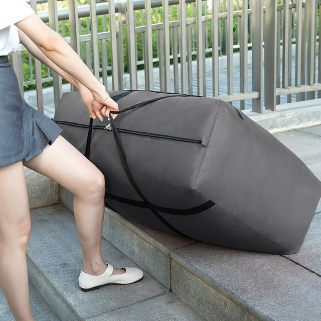Moving Bag Storage Bag Thick Cloth Duffel Bag Large Capacity Moving Packing Bag For Clothes Bedding Luggage