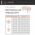 thumbnail image 5 of LA Linen TCpop60x126-BurgundyP17 Polyester Poplin Rectangular Tablecloth, Burgundy - 60 x 126 in., 5 of 5