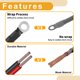 thumbnail image 3 of Cable de inversor de batería de 30cm 2AWG 3/8" 5/16" Cable de batería de cobre estañado Negro OT Tipo 1 Pc, 3 of 7