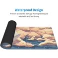 thumbnail image 4 of Whales Clouds Gaming Mouse Pad 31.5x11.8inch, Non-Slip Computer Mouse Pad Waterproof Keyboard Pad, 4 of 6