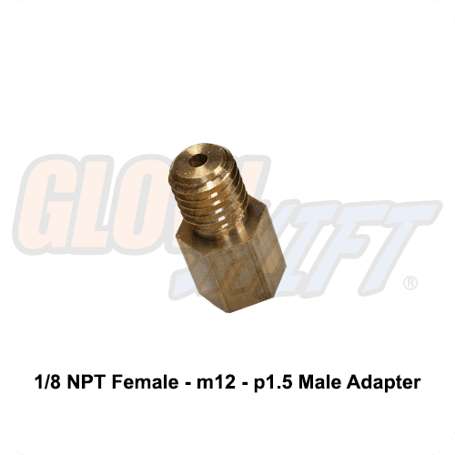 6AN mâle vers 1/2 NPT mâle Mishimoto MMFT-ADA-0612-6AN Adaptateur en aluminium 