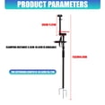 thumbnail image 3 of Adjustable 360 Rotatable Phone Holder with Stake Spikes Extendable Design for Outdoor Golf Swing Training & Recording, 3 of 11
