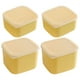 thumbnail image 1 of 4pcs recipientes de almacenamiento de queso con tapas de queso recipiente de queso, 1 of 6