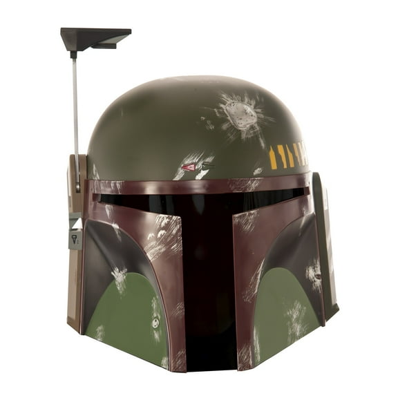 Star Wars Deluxe Boba Fett Multi-color Plastic Halloween Costume Mask