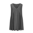 thumbnail image 5 of Enjoytime Womens Casual Solid Dresses Sleeveless Loose Flowy Midi Summer Dress Ruffle Sundresses Clothes For Women 2025, 5 of 7
