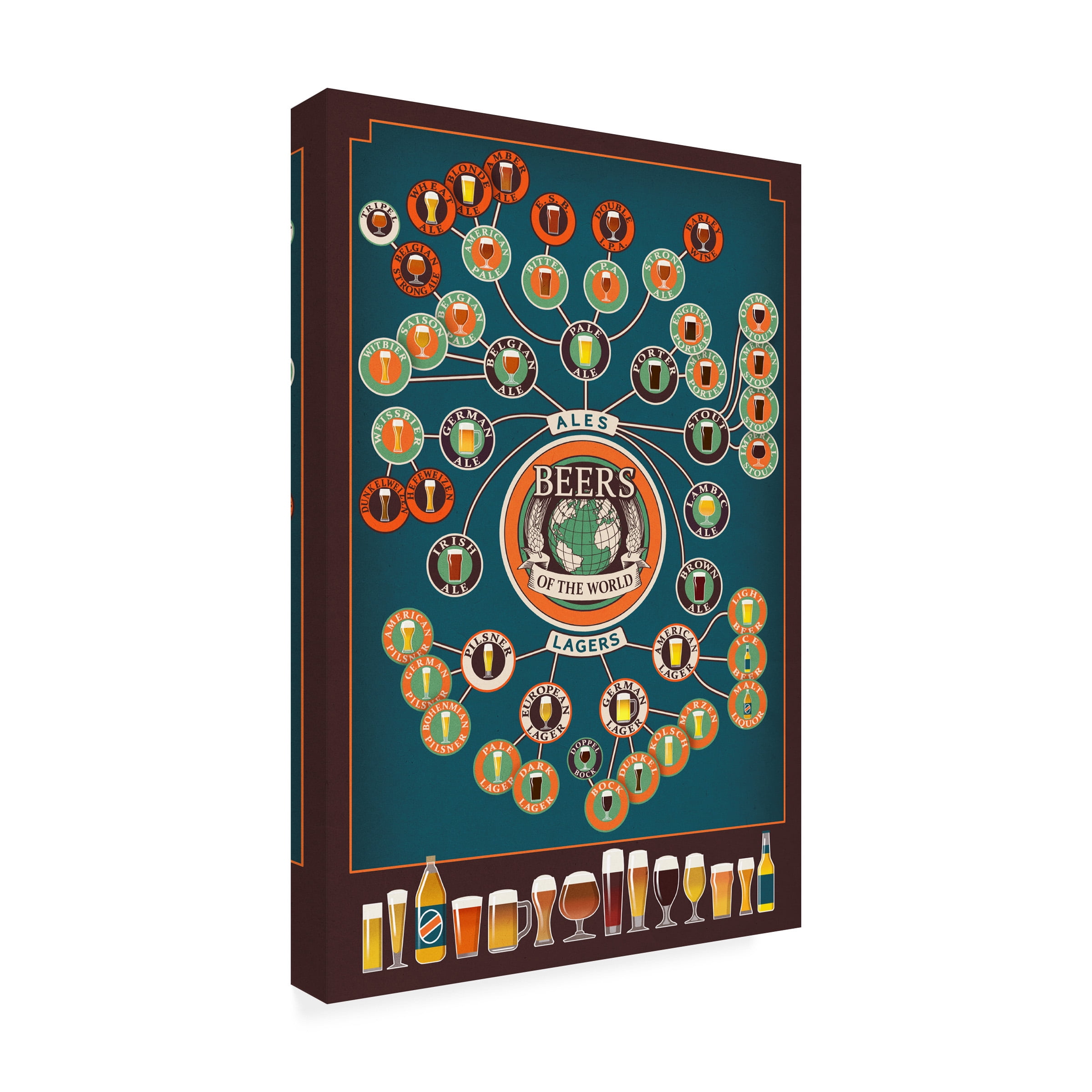 Lantern Press 'Alcohol 5' Canvas Art