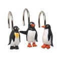 thumbnail image 4 of Crochets de Rideau de Douche en Résine "Arctic Penguins", Ensemble de 12, 4 of 4