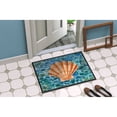 thumbnail image 2 of Scallop Shell and Water Doormat 18x27, 2 of 4
