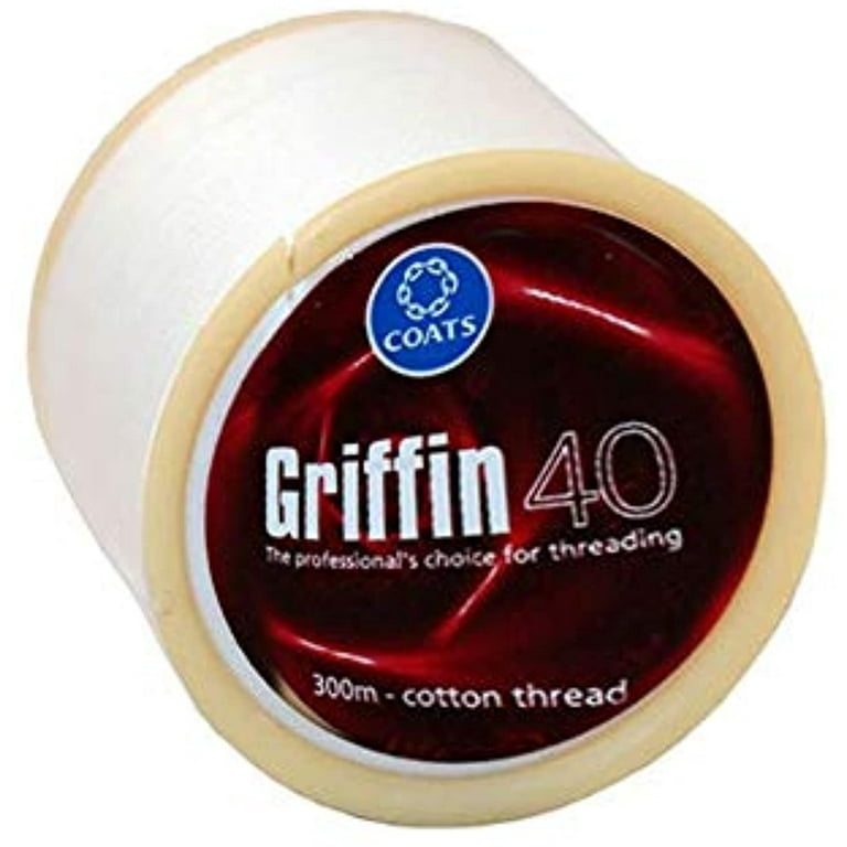 griffin threading thread for eyebrows, face, body, hair remover(case of 15  rolls) 
