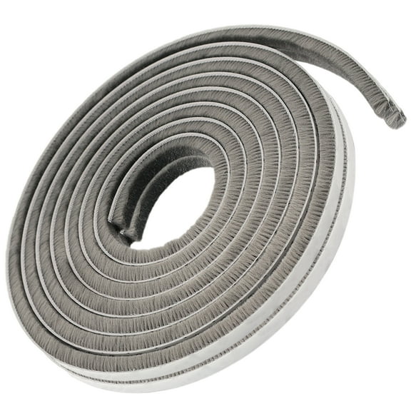 Window seal, weather stripping door seal for sliding windows Doors Frame Side, 32.8Ft 0.36" Wide X 0.36" Thick, Seal Strip, Pile Self Adhesive Weatherstrip