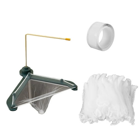 

FTjfrsbc Kitchen Triangle Filter Sink Drain Rack Garbage Bag Mesh Trash Strainer (A)