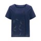 thumbnail image 2 of Camisetas de Manga Corta para las Mujeres Botón de Impresión Casual Cuello Redondo Camiseta Superior, Blusas para las Mujeres Casual, 2 of 4