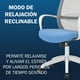 thumbnail image 4 of Silla de Oficina Ergonómica Deli Secretarial Giratoria Altura Ajustable Malla Elástica, 4 of 9