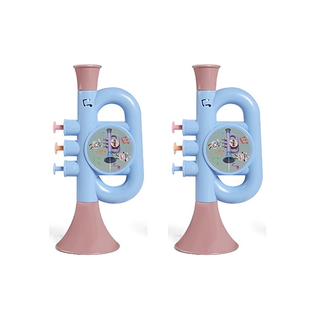 2pcs Trumpet Shape Children Shooter Playthings Swimming Pool Water Playthings