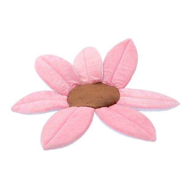 Flower Baby Bath Sunflower Shape Bath Flowers Short Plush Sponge