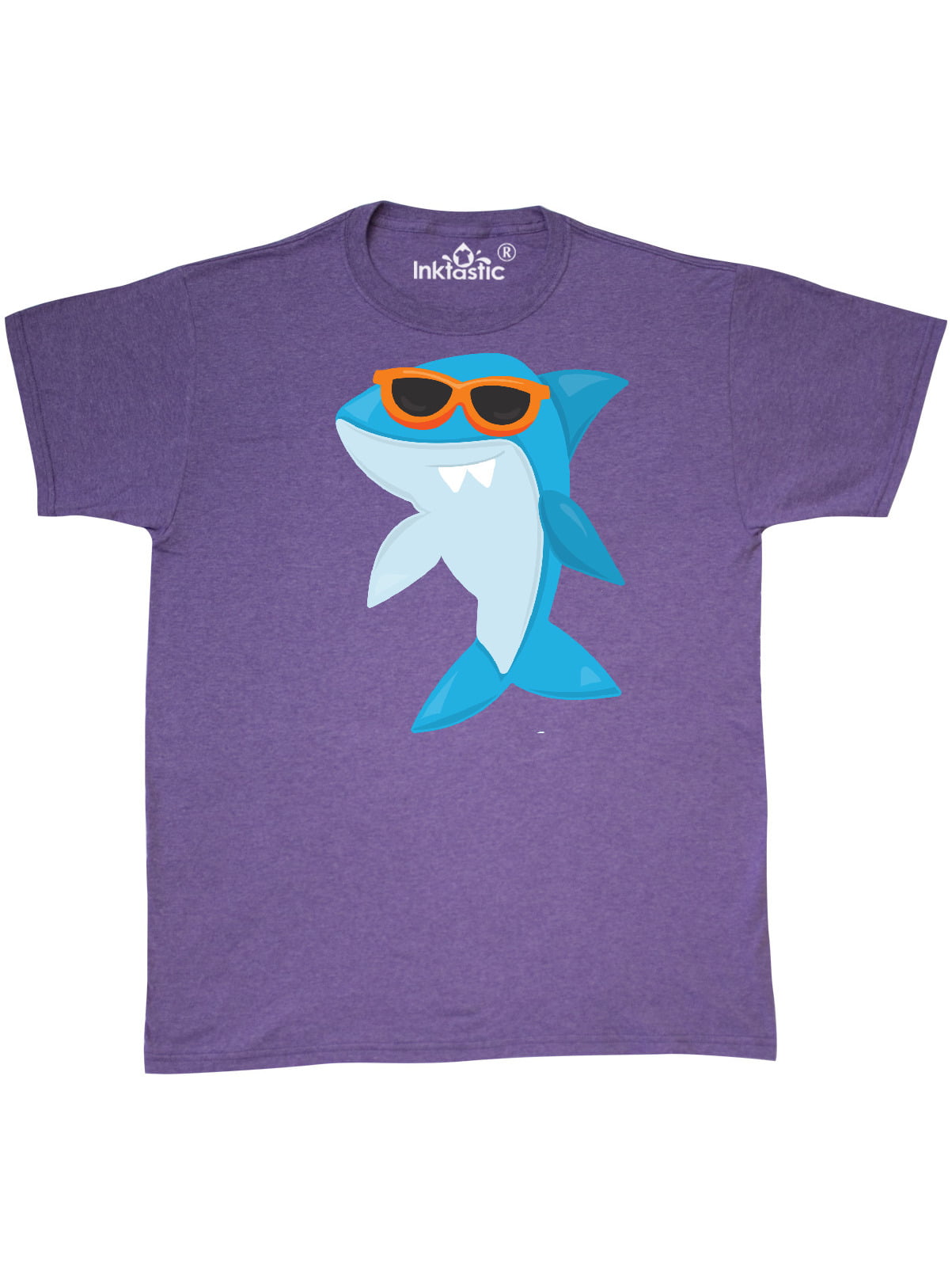 INKtastic - Cool Shark, Shark Wearing Sunglasses, Cute Shark T-Shirt ...