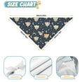 thumbnail image 6 of Dog Bandana 1 Pack,Dark Blue Fairy Princess Pattern Bandanas for Dogs,Cat Bandana,Small/ Large Dog Bandana 2 Size,Dog Bandanas, 6 of 6