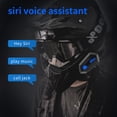 thumbnail image 2 of Auriculares inalámbricos para motocicleta M01, auriculares compatibles con Bluetooth para casco Sywqhk Para estrenar, 2 of 9