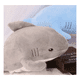 thumbnail image 3 of "Musculoso Tiburón De Peluche Juguete Ideal Para Regalar 45cm Lab.G Azul Claro ", 3 of 5