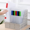 DGROEE A4 Plastic Paper Organizer, Magazine Case Paper Holder Case
