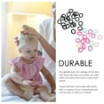 thumbnail image 3 of Shisuyan 200pcs Baby Girl Hair Ropes Ponytail Holder Rings Kids Hair Accessories, 3 of 8