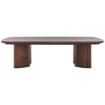 thumbnail image 5 of Safavieh Couture Barnard Wood Modern Coffee Table, Walnut, 5 of 11