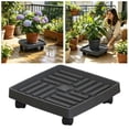 thumbnail image 2 of MKHSQHDG Aubaines du Jour Liquidation Support avec Roues Matériau Robuste Base de Rouleau Robuste Polyvalente et Pratique pour Jardin Balcon Patio Intérieur Déménagement Transport, 2 of 6