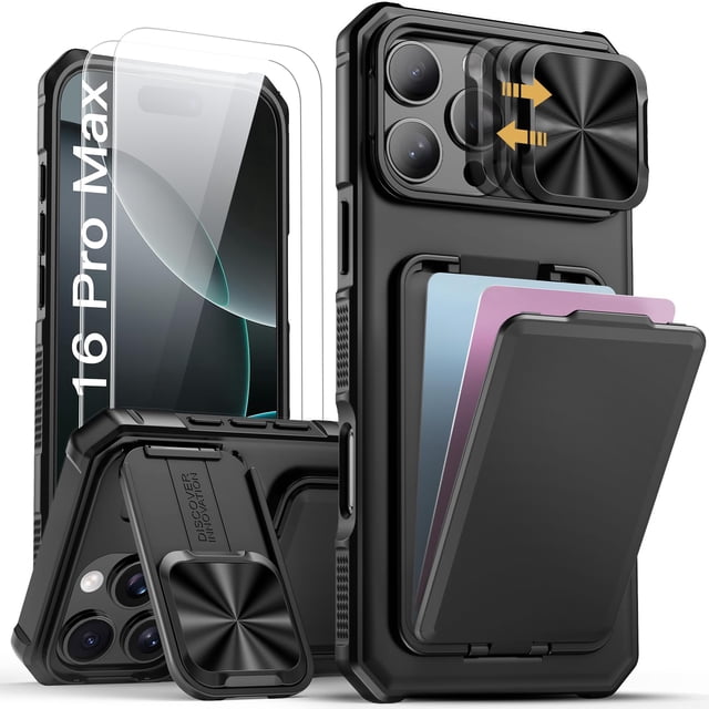 Funda para teléfono SSLOTSCASE para iPhone 16 Pro Max de 6.9 pulgadas, robusta