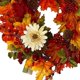 thumbnail image 3 of Corona de otoño artificial, guirnalda para puerta de entrada, calabaza y hoja de arce, corona otoñal Estilo D, 3 of 6
