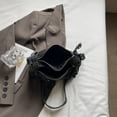 thumbnail image 3 of Denim Shoulder Bag, Crossbody Bag, Fashion Backpack, 3 of 9