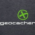 thumbnail image 3 of CafePress - Geocaching Logo Geocacher Long Sleeve T Shirt - Mens Hooded Shirt, 3 of 3