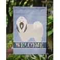 thumbnail image 3 of Carolines Treasures BB8319GF Lhasa Apso Welcome Flag Garden, 3 of 3