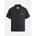 thumbnail image 5 of No Boundaries Embroidery Shirt with Short Sleeves, Men's XS-5XL, 5 of 5
