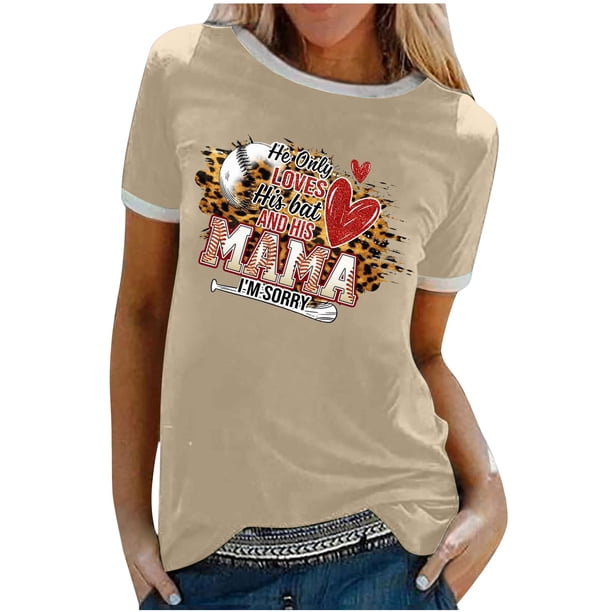 Elegante blusa de manga corta con cuello redondo y manga abullonada para mujer OAVQHLG3B Store lin121212