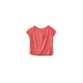 thumbnail image 1 of Aeropostale - Camiseta de pijama con espalda abierta para mujer, naranja, extragrande, 1 of 2