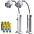 thumbnail image 2 of Barbecue Grill Light Grilling Accessories for Outdoor, BBQ  LED Lights Flexible Gooseneck Weather Resistant, Men Dad Gifts  Included 2 Pack (), 2 of 7